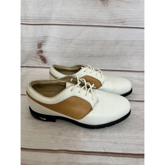 NIKE GOLF Verdana Last Oxfords - 9 US (White & Black) - Picture 1 of 4